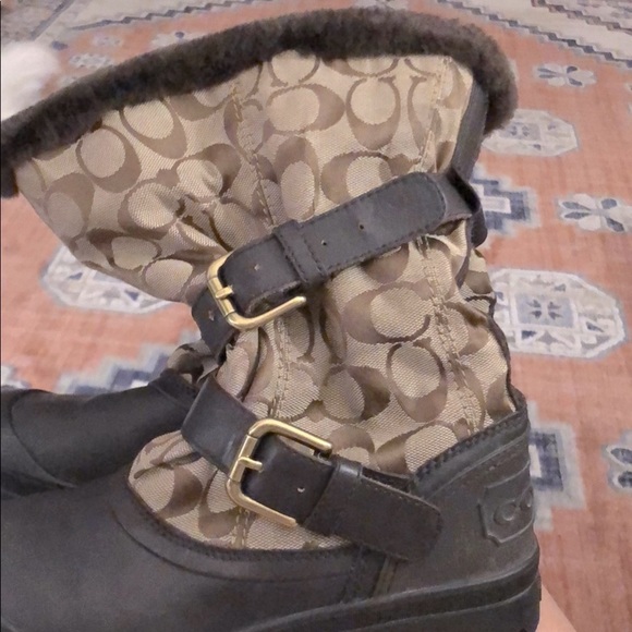 Coach Winter Boots - Picture 9 of 9